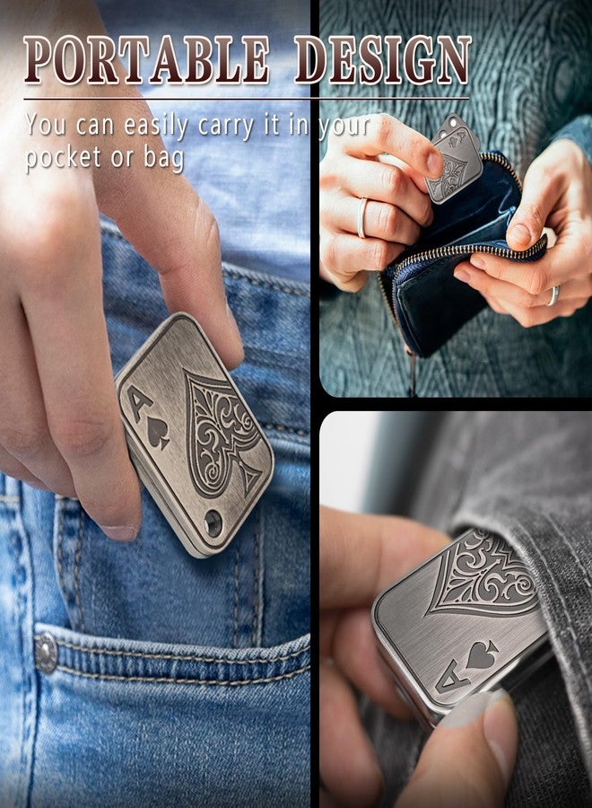 D.G.PLAYER Fidget Toys Adults - Pendants Magnetic Fidget Slider to Relieve Stress, Tension, Anxiety - Improve Focus - Find Inspiration Portable Design (Grey) - Image 5
